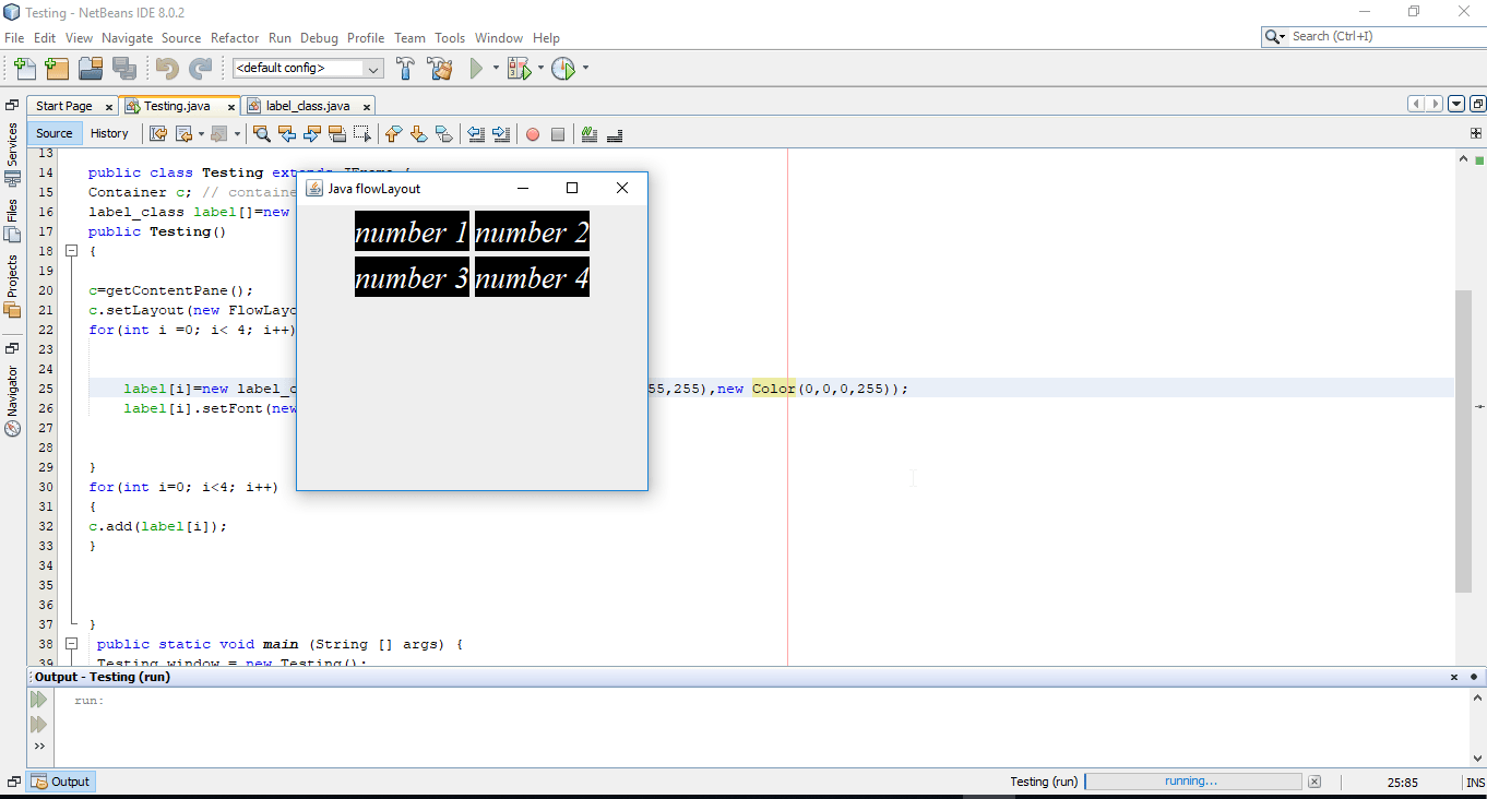Layout Manager in Java FlowLayout, BorderLayout, GridLayout examples
