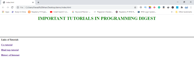Html Frame Tag How To Use Frame In Html Coding With Examples