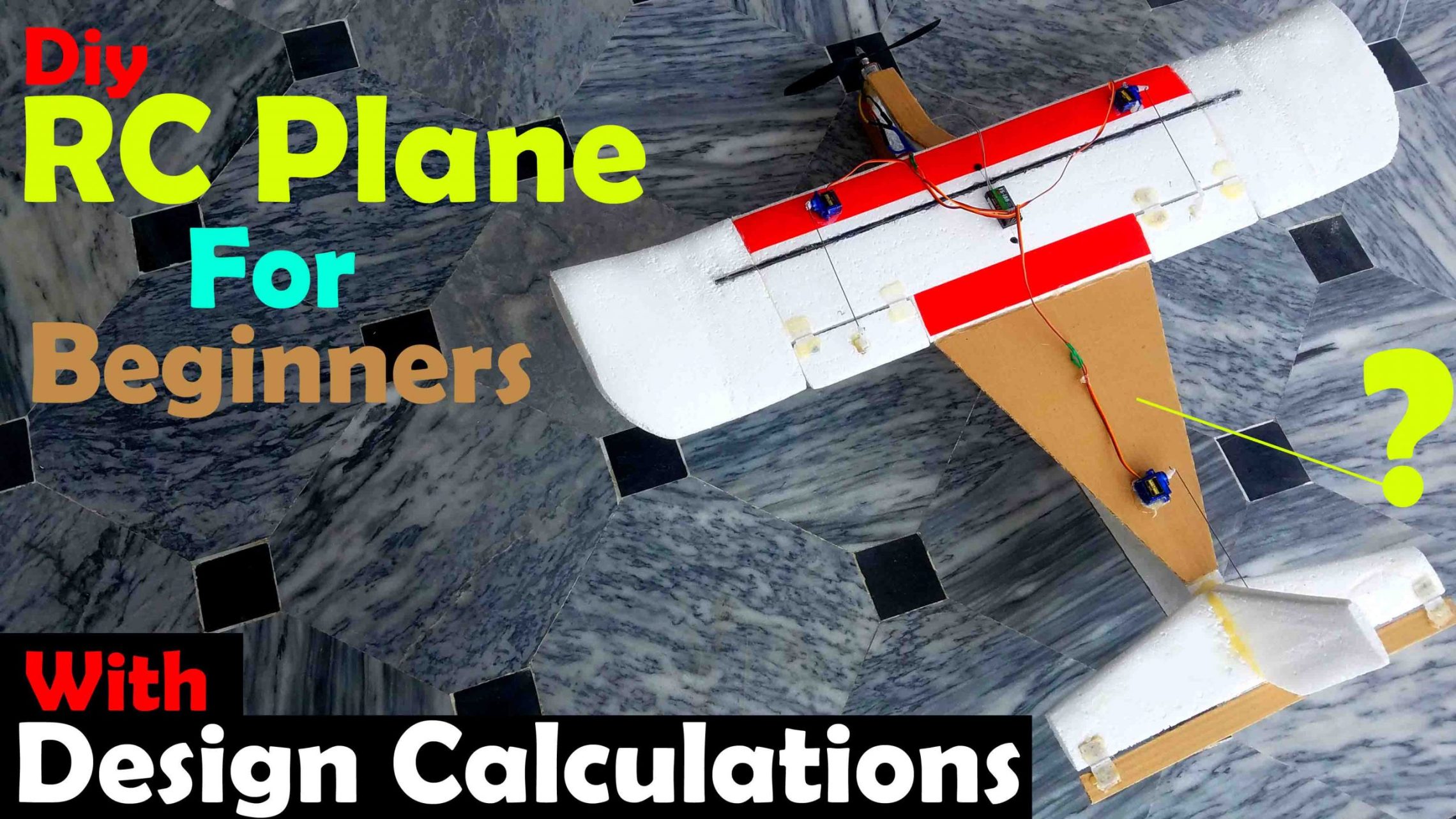 RC Plane Designing Calculations, Making, and Flight Test