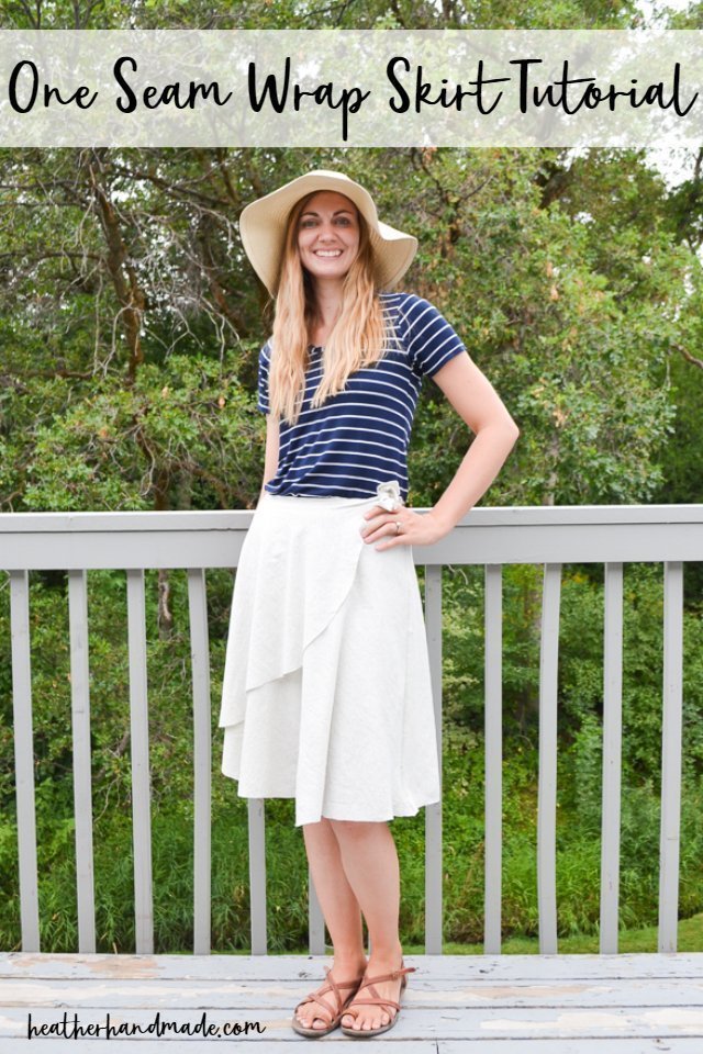 Sew This Wrap Skirt With Just One Seam