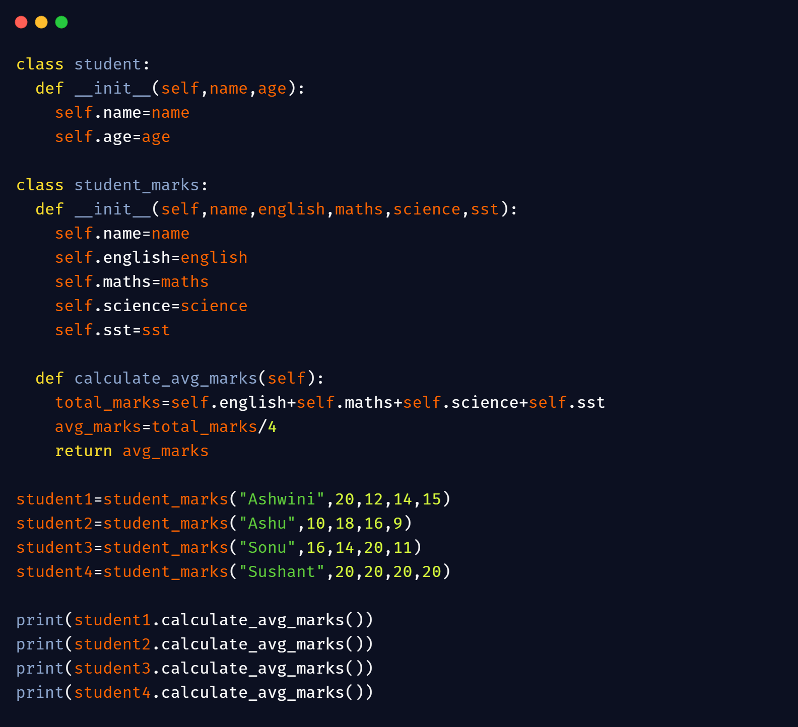 Init python is init in python a constructor python pool