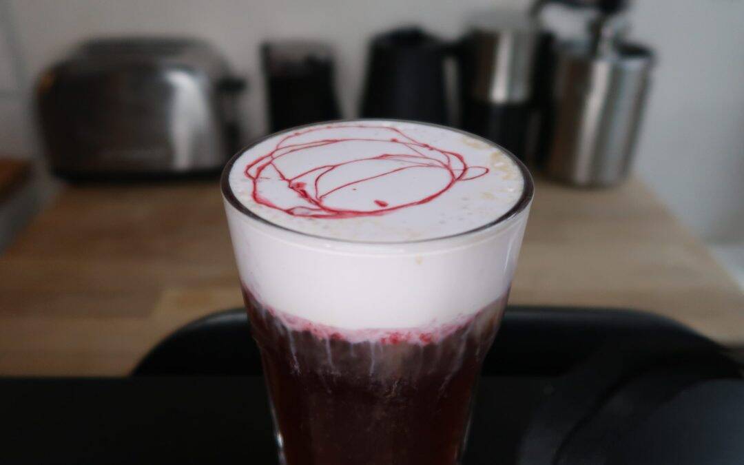 Raspberry Cold Foam Cold Brew Coffee Recipe