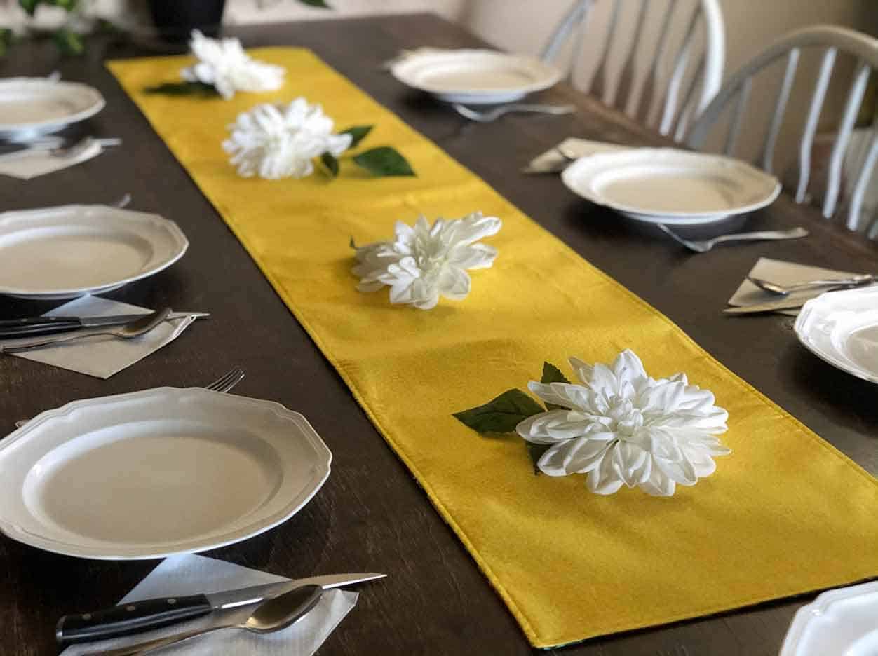 Easy Sew Reversible Table Runner Tutorial