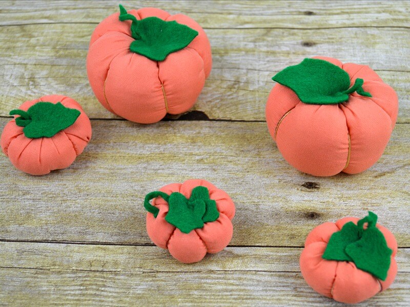 Fabric Pumpkin Easy Sewing Tutorial