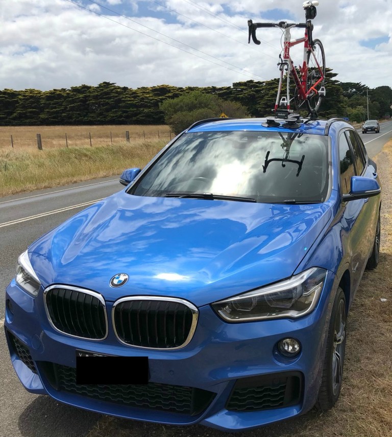 BMW X1 Bike Rack SeaSucker Down Under