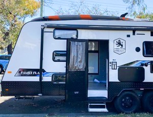 Caravan Roof Rack Seasucker Down Under