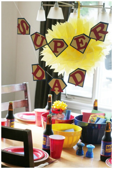 father's day theme party ideas