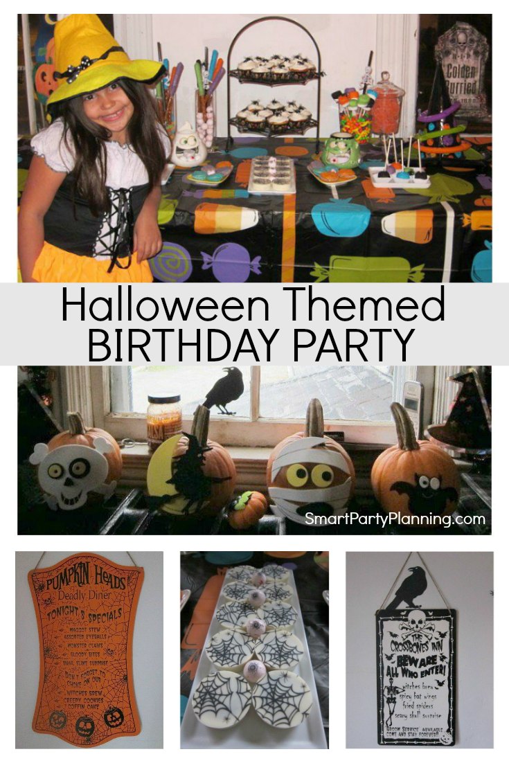 Halloween Themed Birthday Party
