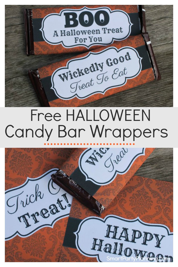 Free Halloween Candy Bar Wrappers That Will Be A Huge Hit