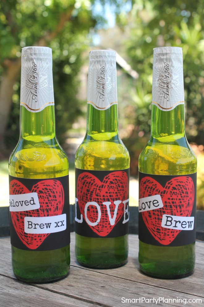 valentines day beer labels the perfect gift your man will