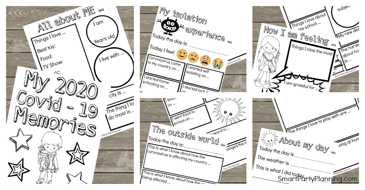 The Best Isolation Time Capsule Printables For Kids