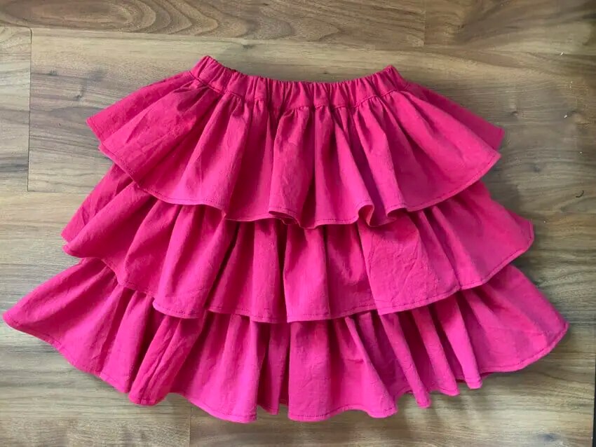 Sew a Tiered Ruffle Skirt in Any Size