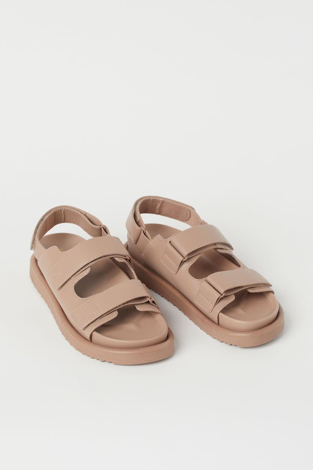 tan dad sandals