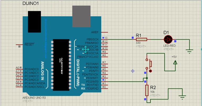 Arduino Push Button Switch wiring and code “Beginners level”