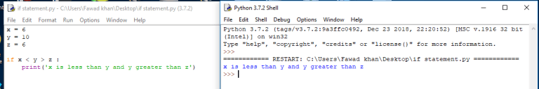 Python if Statement, if elif else statement and Raspberry PI based Security
