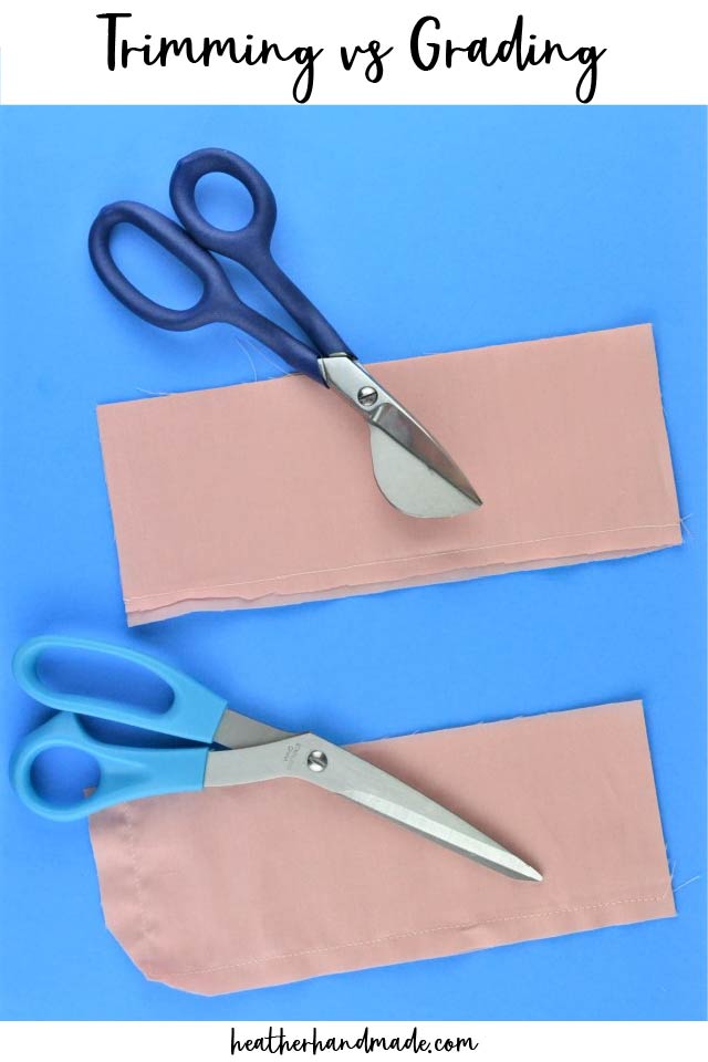 How to Trim and Grade Seams - Sewing Tutorial