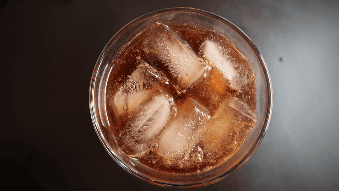 soda and cold brewed coffee