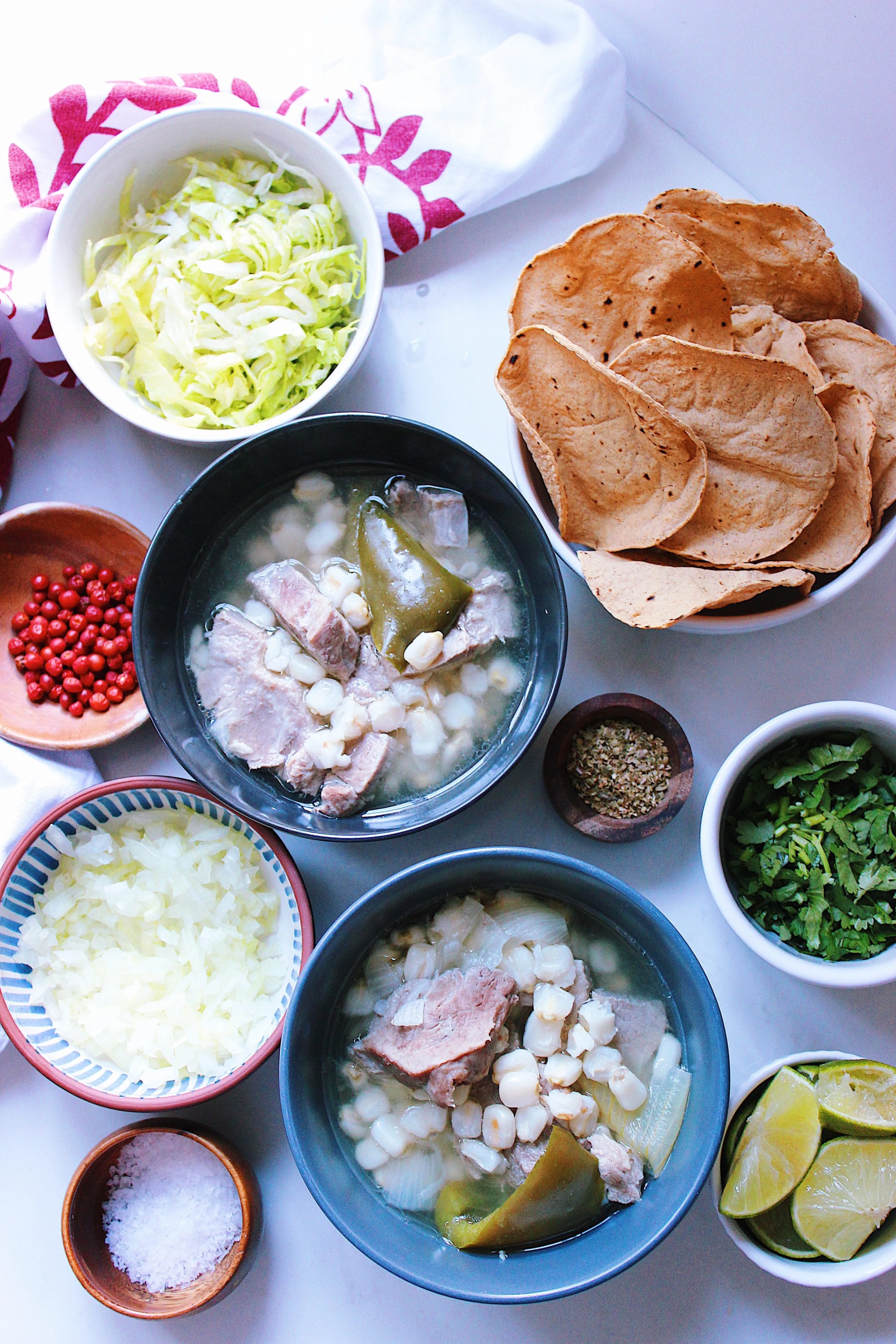 Pozole Blanco White Hominy Stew With Pork Mexican Food Memories