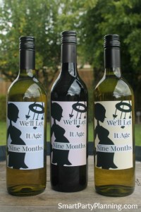 Wine Labels: Baby Shower & Gender Reveal Printables