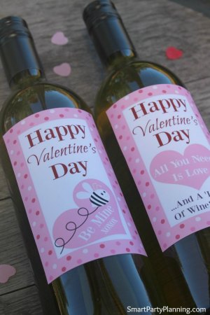 The Perfect Gift For Valentines Day: Free Wine Labels