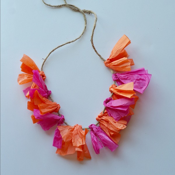 tissue paper garland australia