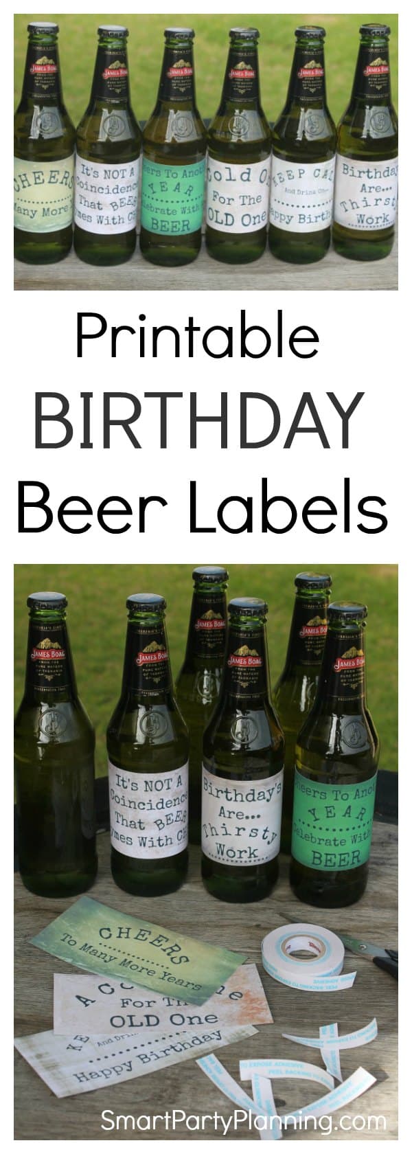 Awesome Birthday Beer Label Design For A Gift He Will Love