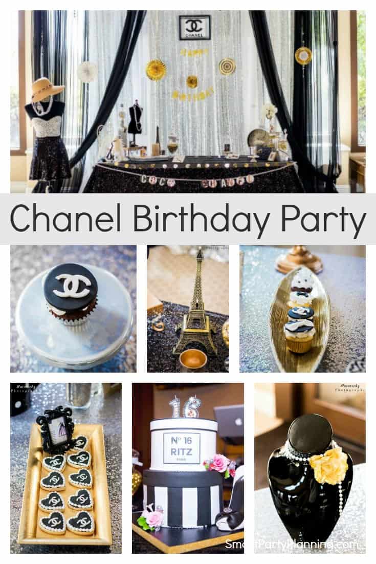 Stunning Sweet 16 Chanel Birthday Party not to be Missed