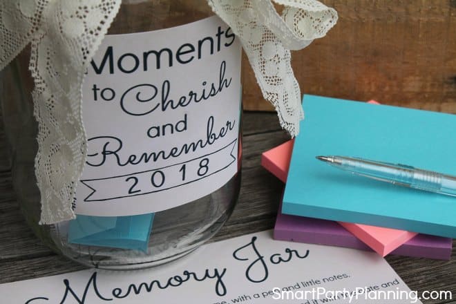 how to make the best memory jar with free printable