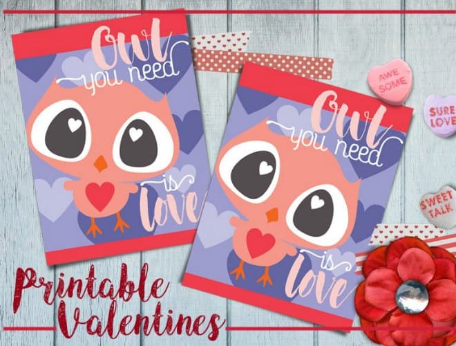 20 Of The Most Awesome Free Valentines Printables