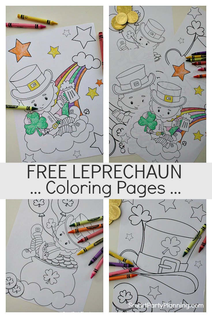 Download Free Leprechaun Coloring Pages Awesome For St Patrick S Day