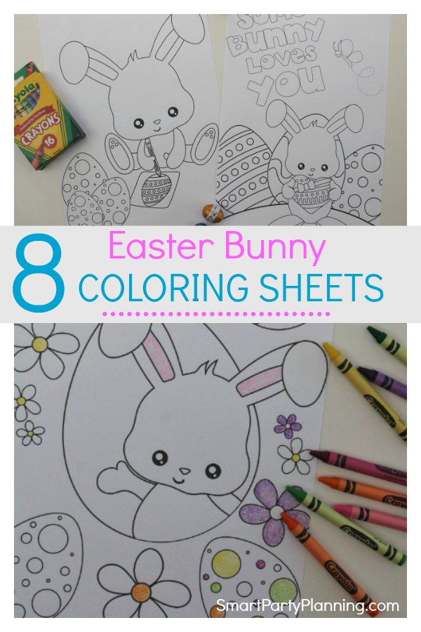 Awesome Easter Bunny Coloring Sheets You Ll Want To Download Now