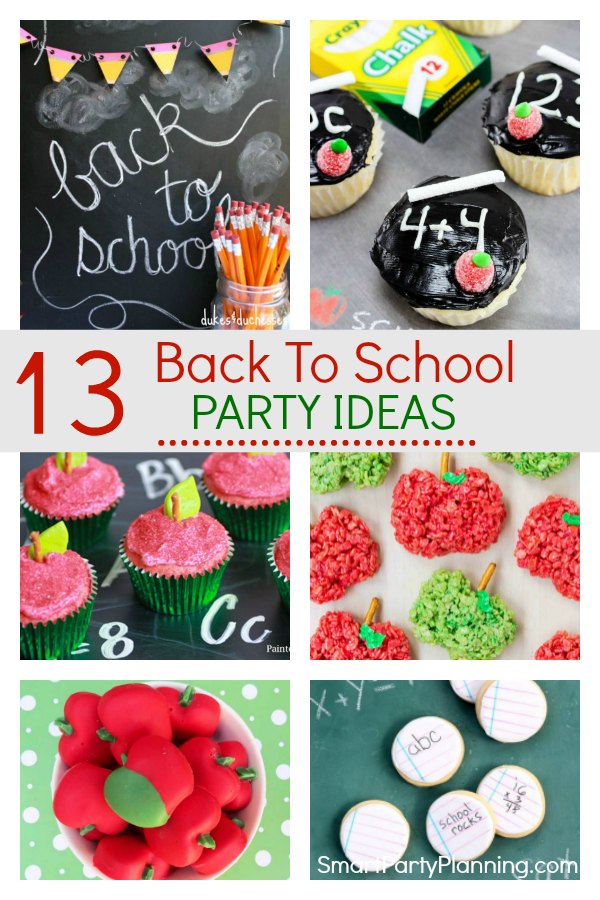 13 Of The Best Easy Back To School Party Ideas