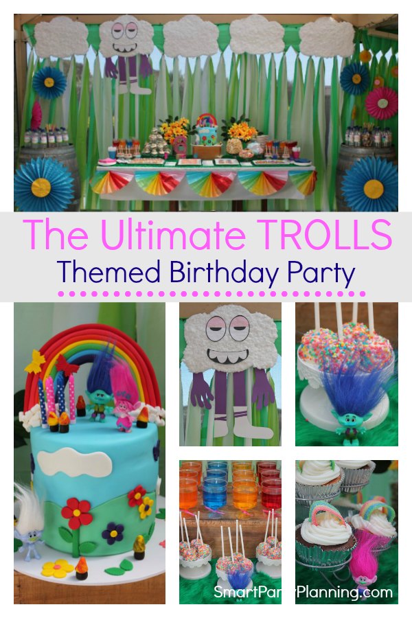 The Best Every Easy Trolls Themed Birthday Party