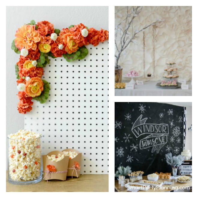 8 Of The Best Easy Party Table Backdrop Ideas
