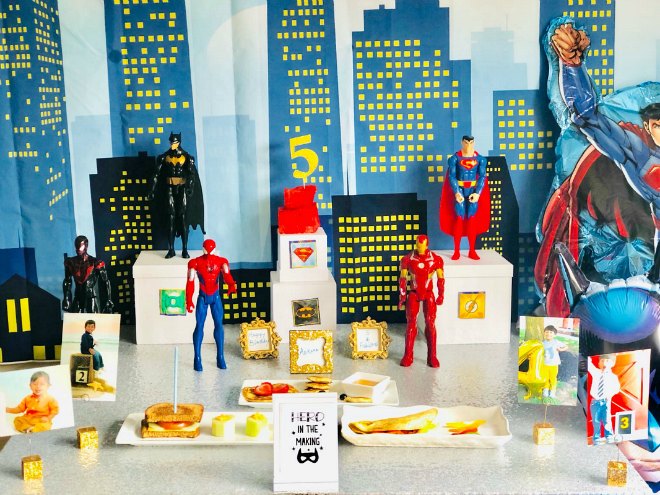 The Most Awesome Superhero Birthday Party