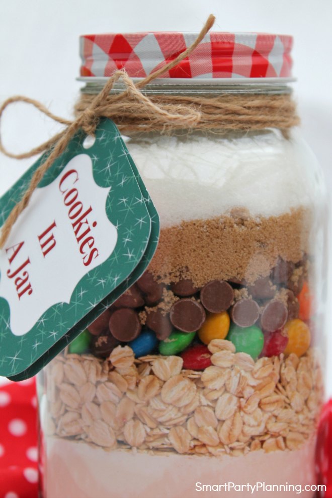 Cookies In A Jar With Free Printable