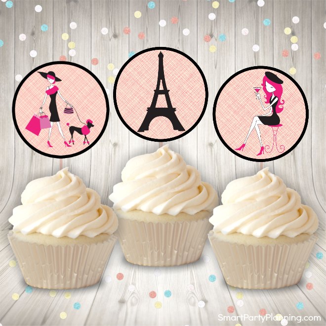 The Best Printable Paris Themed Party Decor