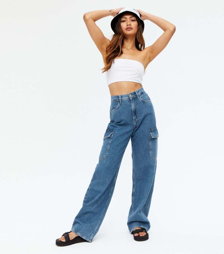 high waisted baggy jeans plus size