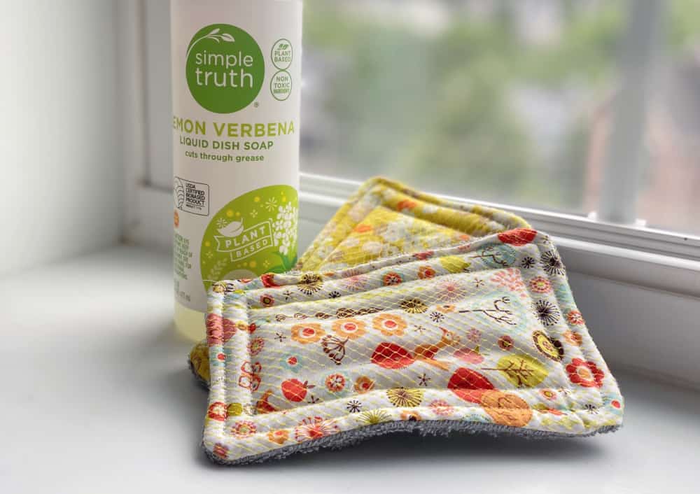 How to Sew Reusable Kitchen Sponges - Tutorial