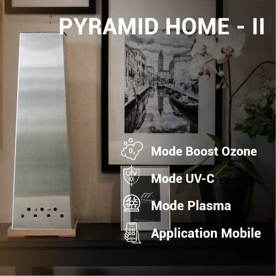 PYRAMID HOME (2) ozone generator air purifier