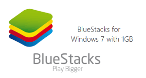 BlueStacks para Windows 7 1GB