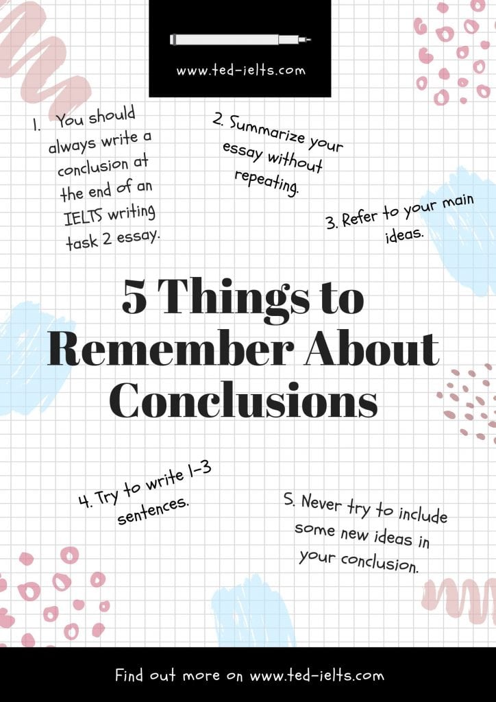 How to conclude essay in ielts picture