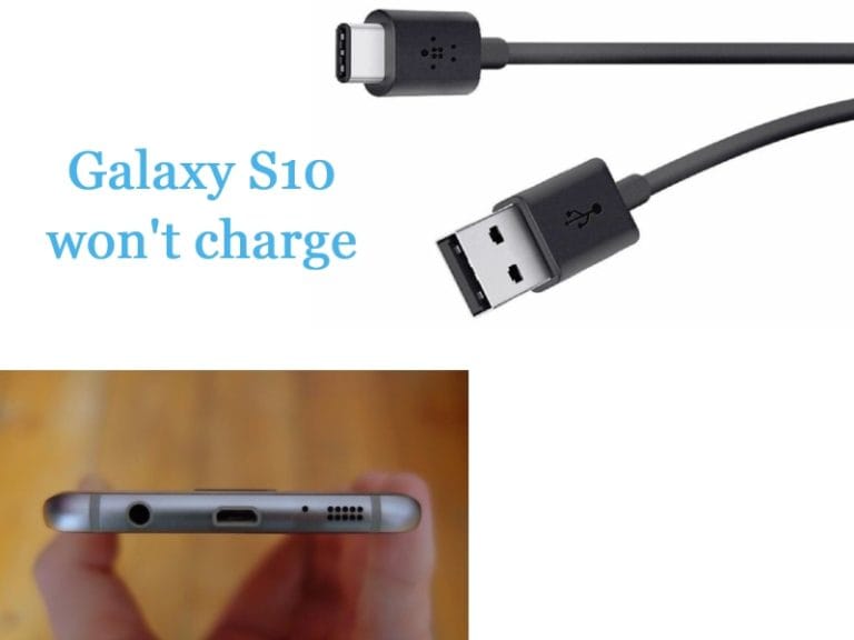 galaxy s10e charging