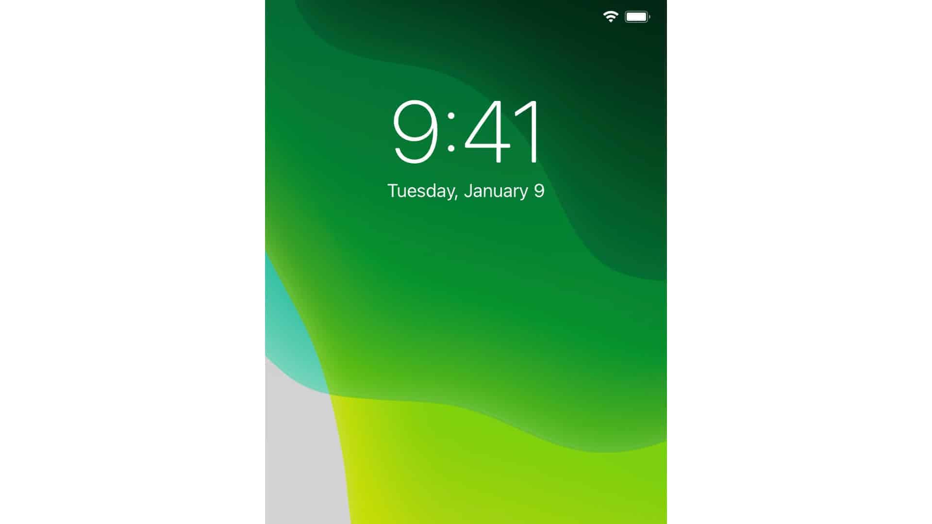 iphone 12 screen turned green