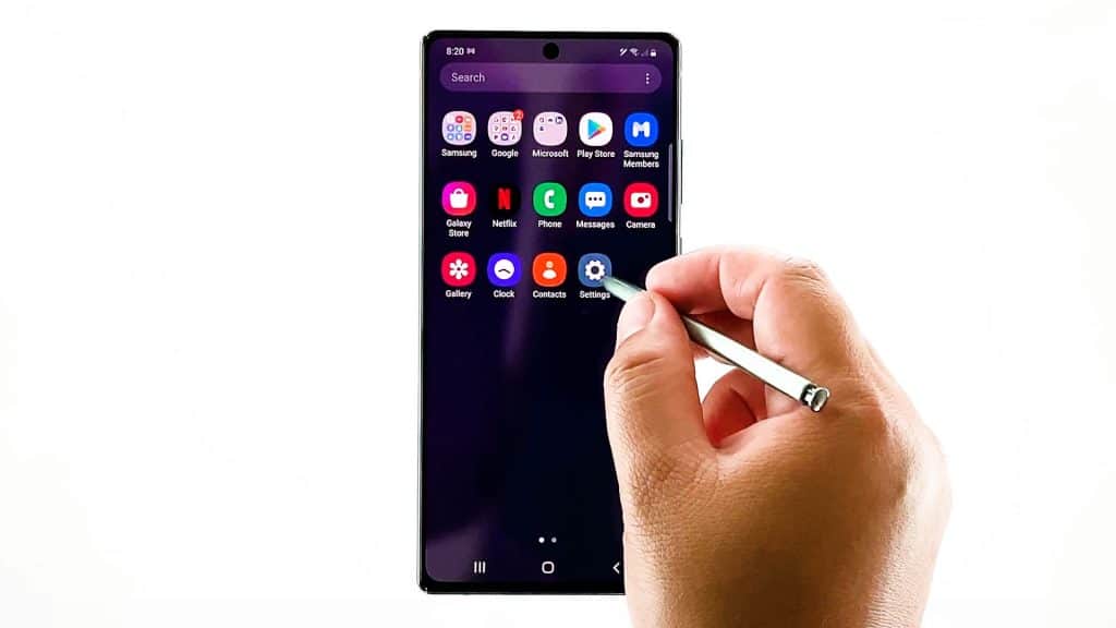 View All Running Services And Cached Processes On Galaxy Note 20