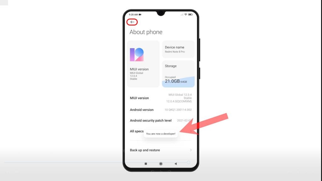 How To Unlock Xiaomi Redmi Note 8 Pro Developer Options