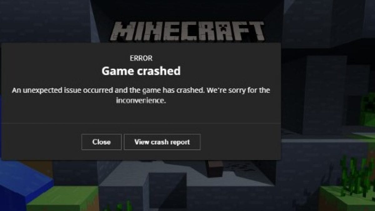 How To Fix Minecraft Game Crashed Error On Pc New Updated 21