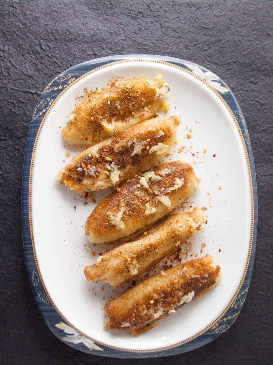 Cheese Stuffed Garlic Breadsticks Recipe Step by Step Video