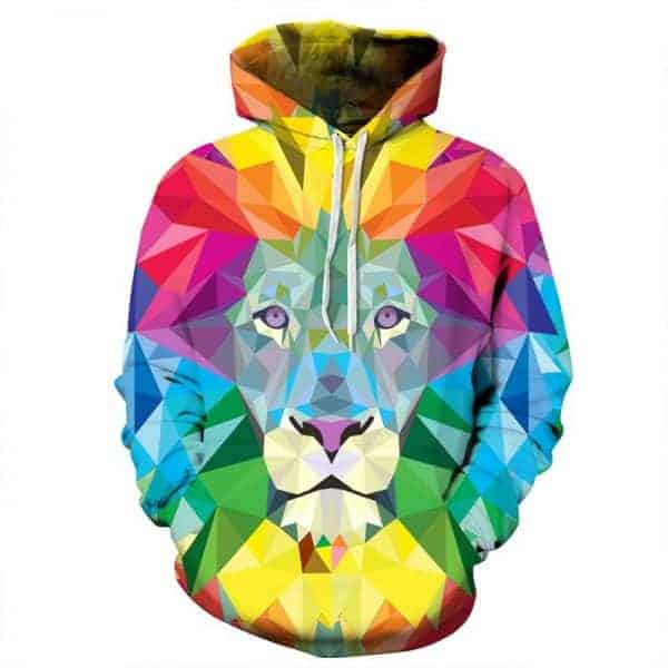 colorful hoodie