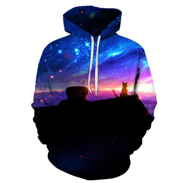 galaxy cat sweatshirt